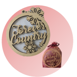 Boule de Noël - "Forever Country"